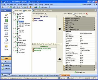 screenshot of Logbook Pro